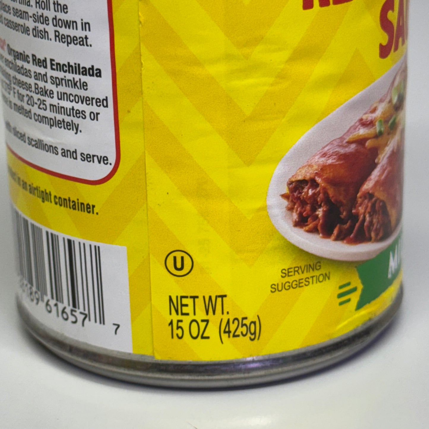 ZA@ HATCH (12 PACK) Organic Red Enchilada Sauce 15 oz Red BB 03/27 (New Other)