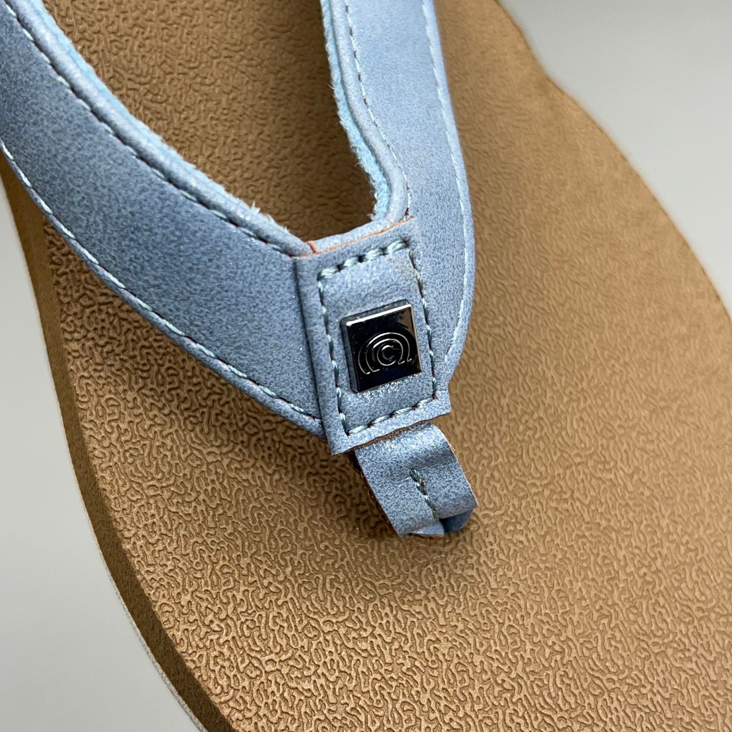 COBIAN Skinny Bounce Comfortable Synthetic Strap Women's Sz 8 Blue SKI25-400-08