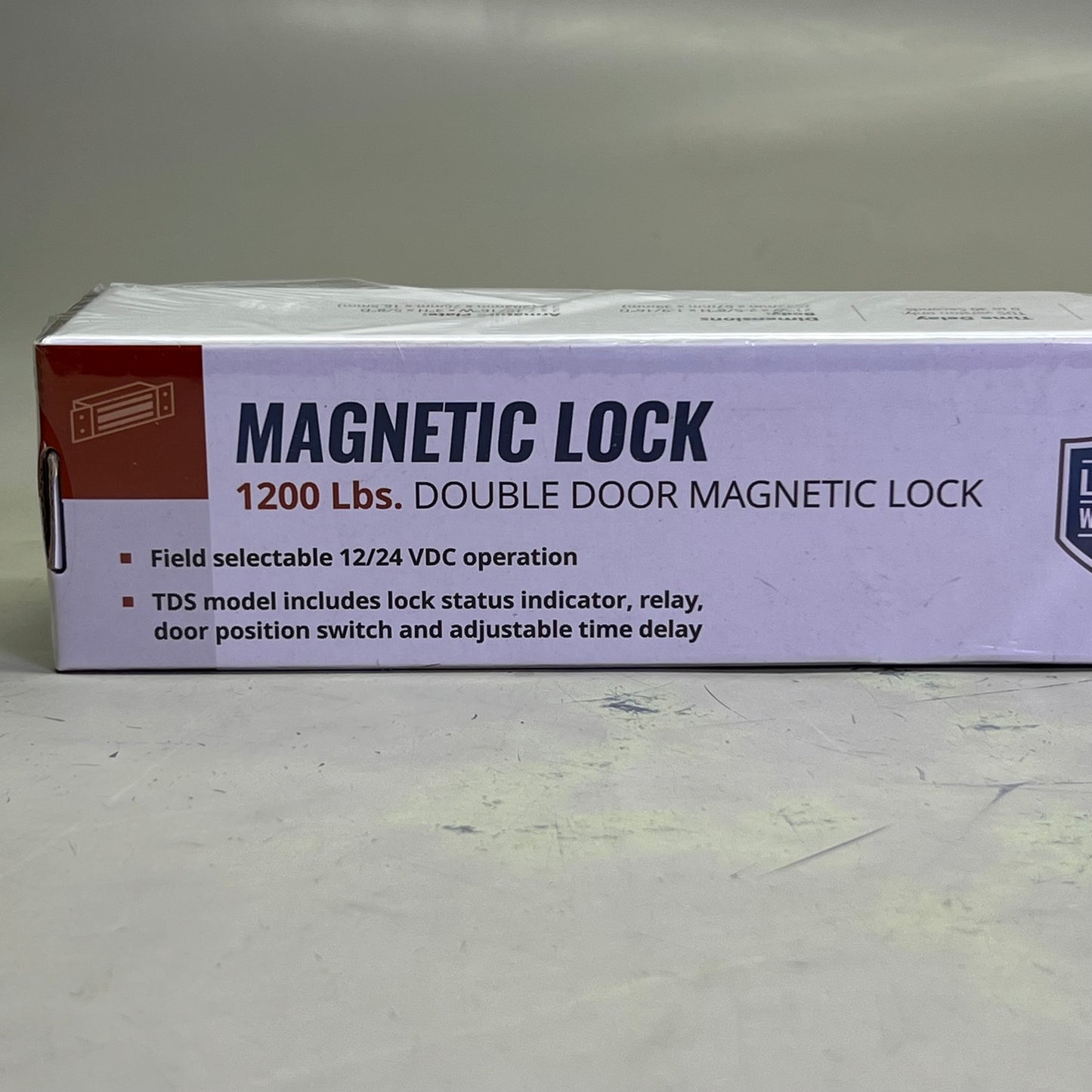 CAMDEN  1200Lbs Surface Mount Double Door Magnetic Lock Grey CX-92S-12TDS (Mature)