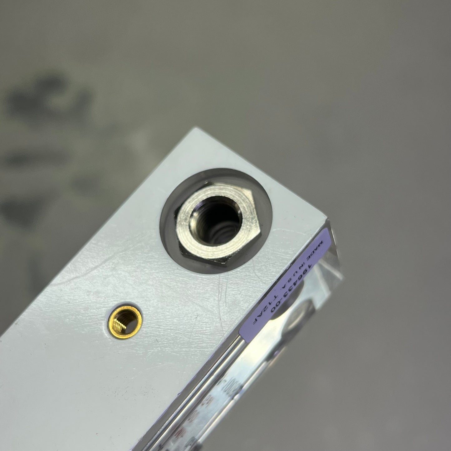 DOHRMANN ENTERPRISES INC. Flowmeter For 1/4"IDx3/8"ID Hose 6.5" Clear FM-1008.5