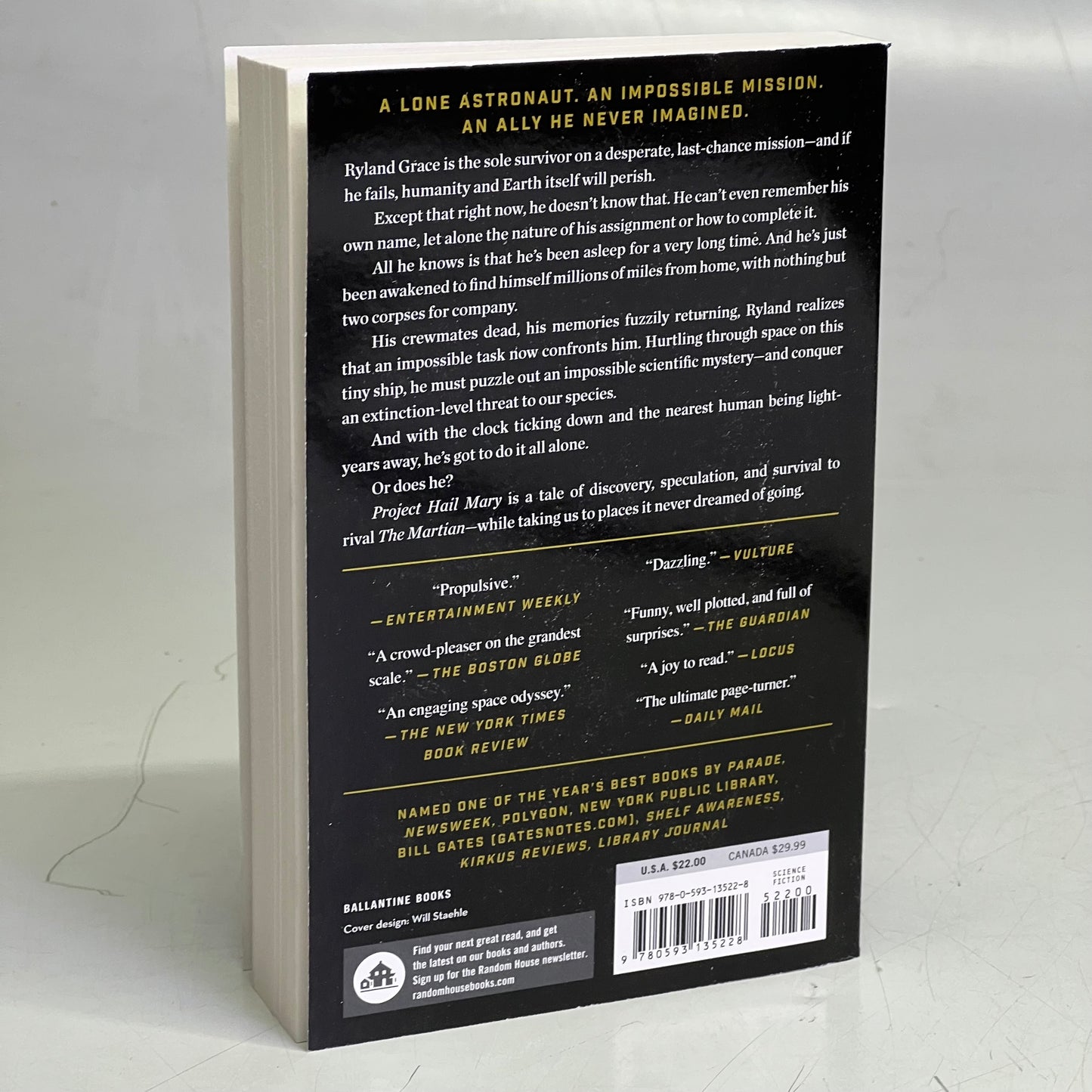 PROJECT HAIL MARY An Epic Story of Redemption