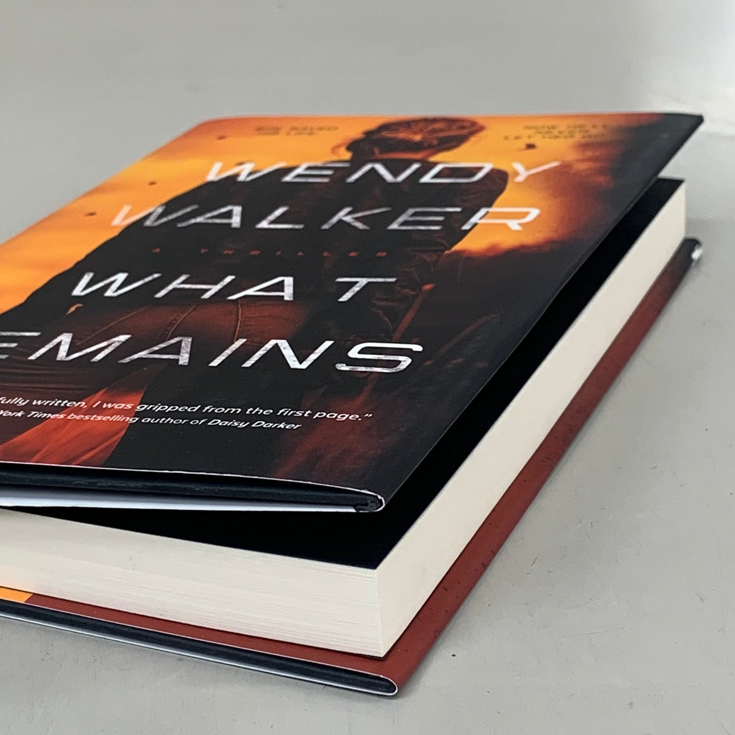 BLACKSTONE  Wendy Walker What Remains (Used Good-Slight Tear on cover) 254 Pages