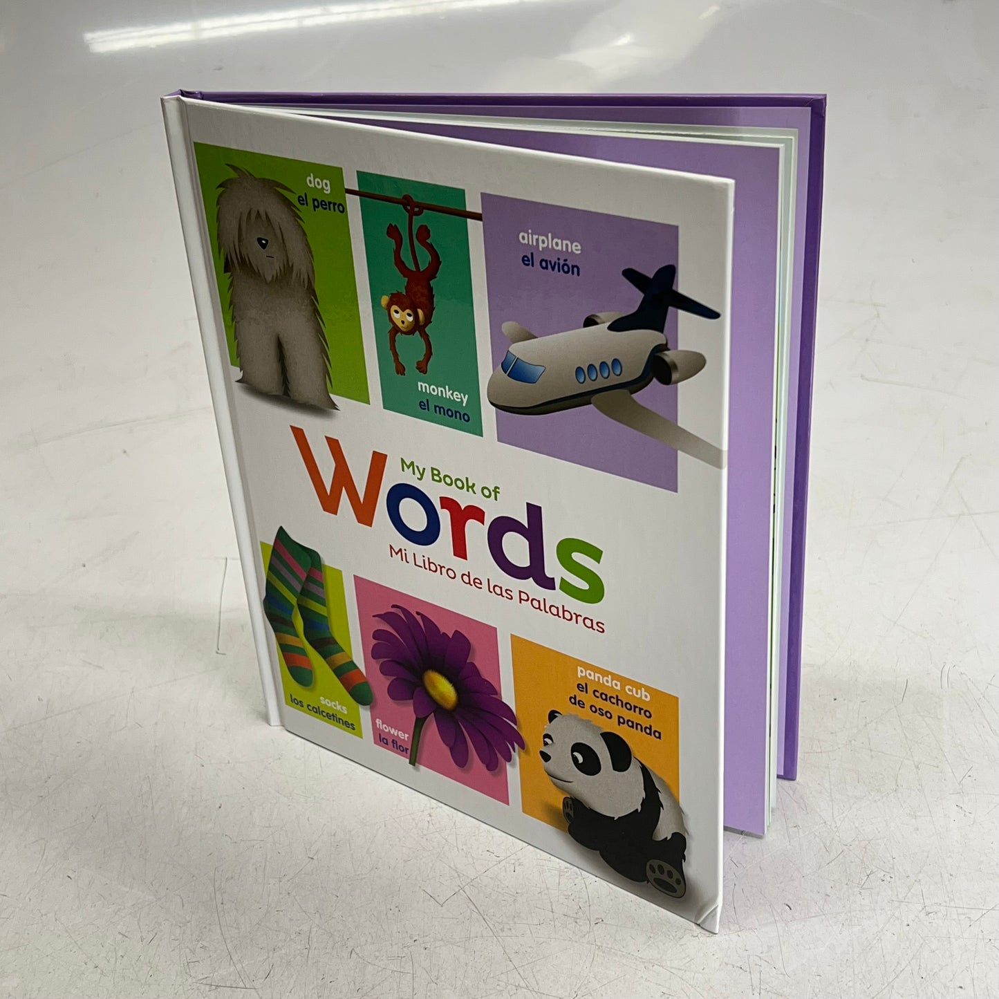 MY BOOKS OF COLORS, NUMBERS, SHAPES & WORDS Children's Hardback Bilingual Set