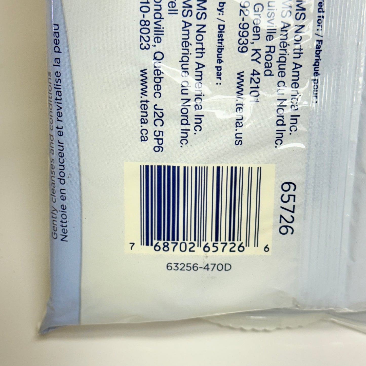 TENA (12 PACK) Ultra Flush Washcloths Gently Cleanses Pack 48ct (7.5 X12.5 in) BB 09/26