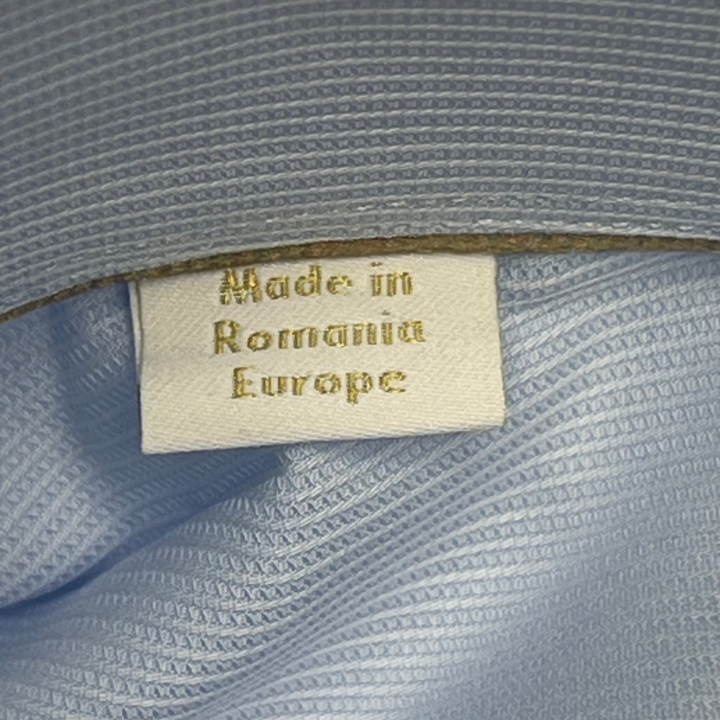 ETON Textured Twill Shirt Men's Contemporary Sz 43 Light Blue 1000136432243