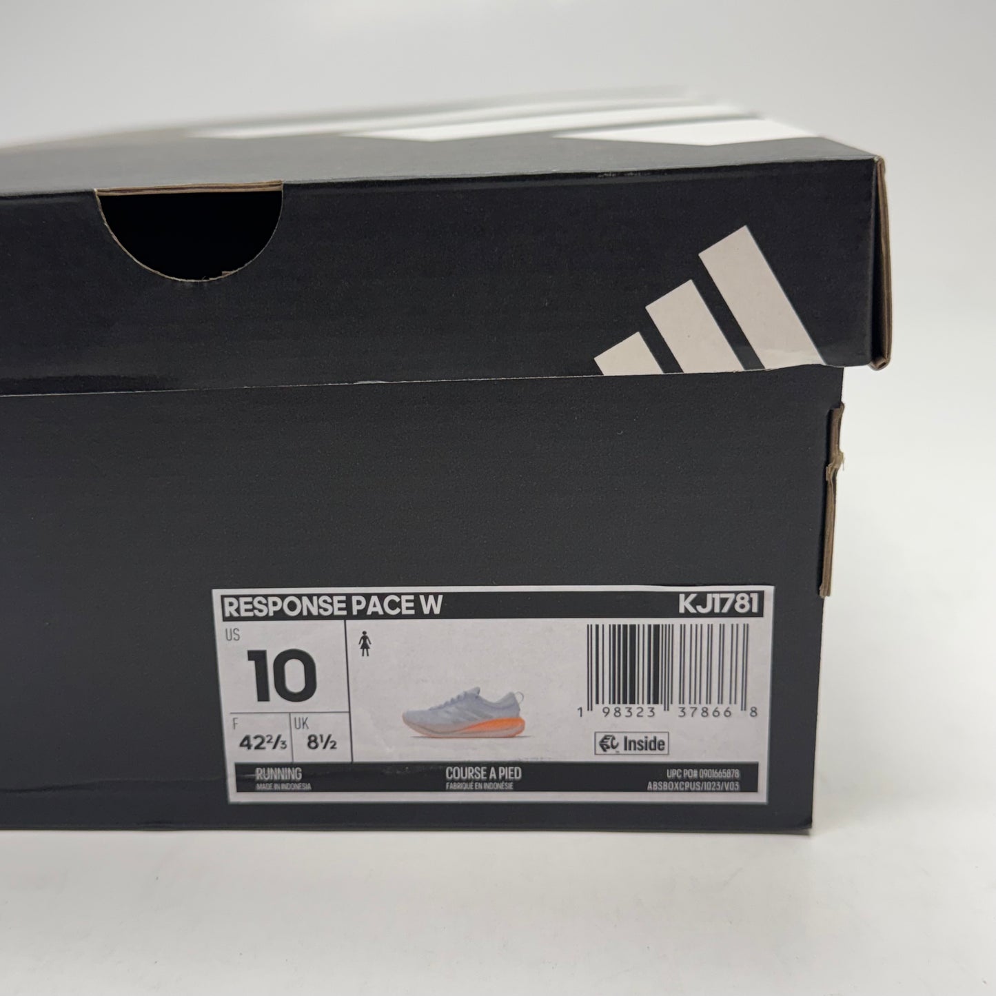 ADIDAS Response Pace W Women's Running Shoes Sz 10, White KJT781