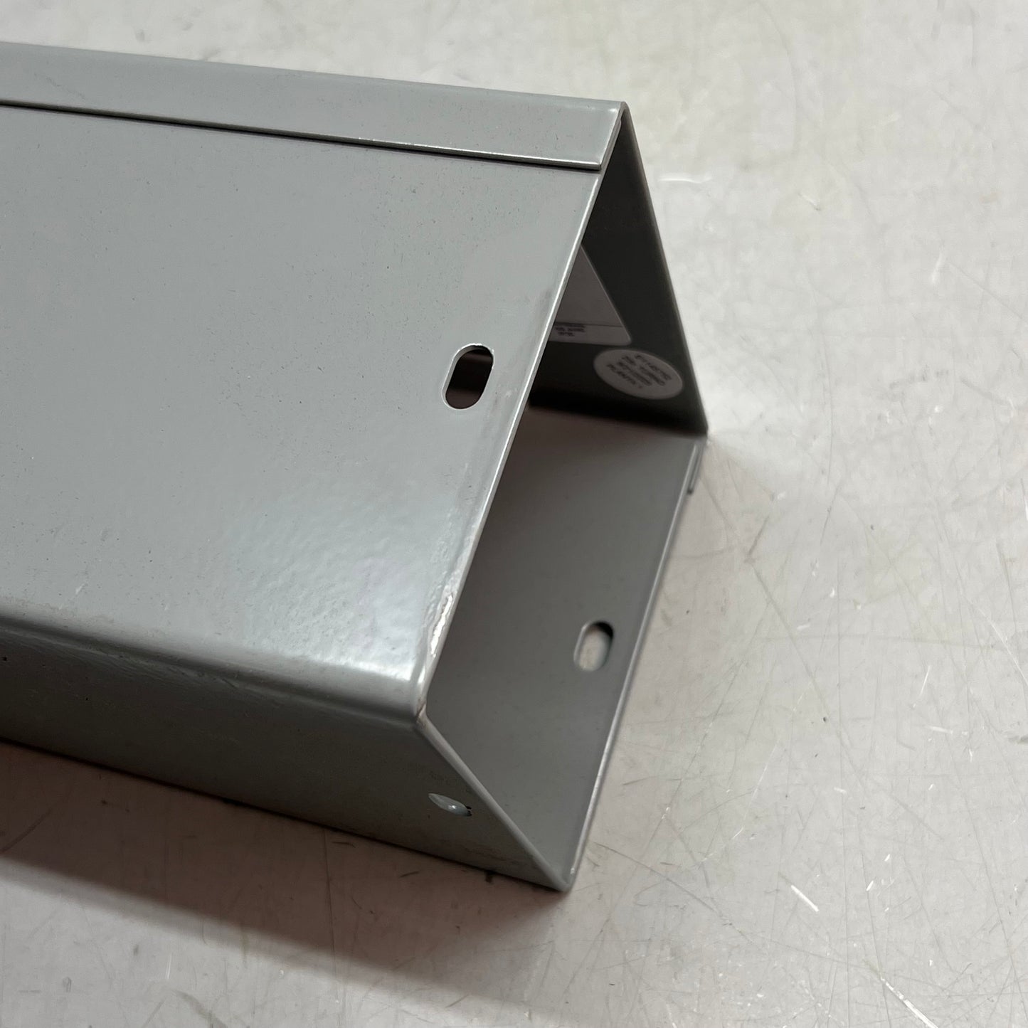 HOFFMAN Wireway Type 1 Straight Section 16 Gauge 72" x 4" x 4" Steel Grey F44G72