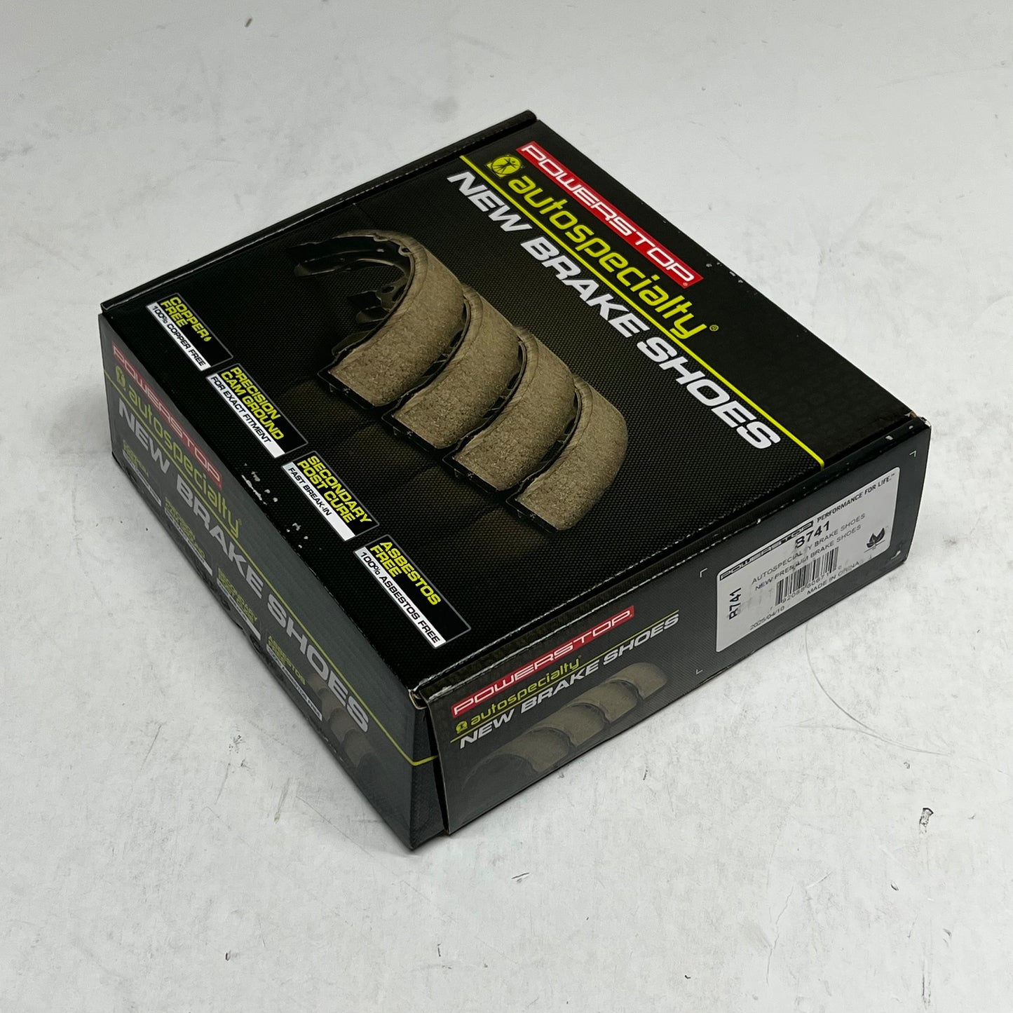 POWER STOP Parking Brake Shoes Semi-metallic Formula for Chevrolet B741