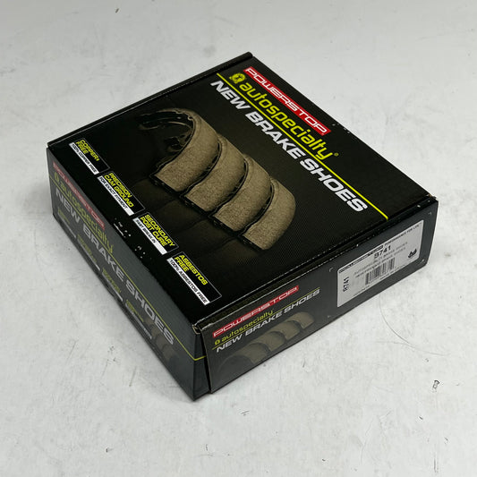 POWER STOP Parking Brake Shoes Semi-metallic Formula for Chevrolet B741