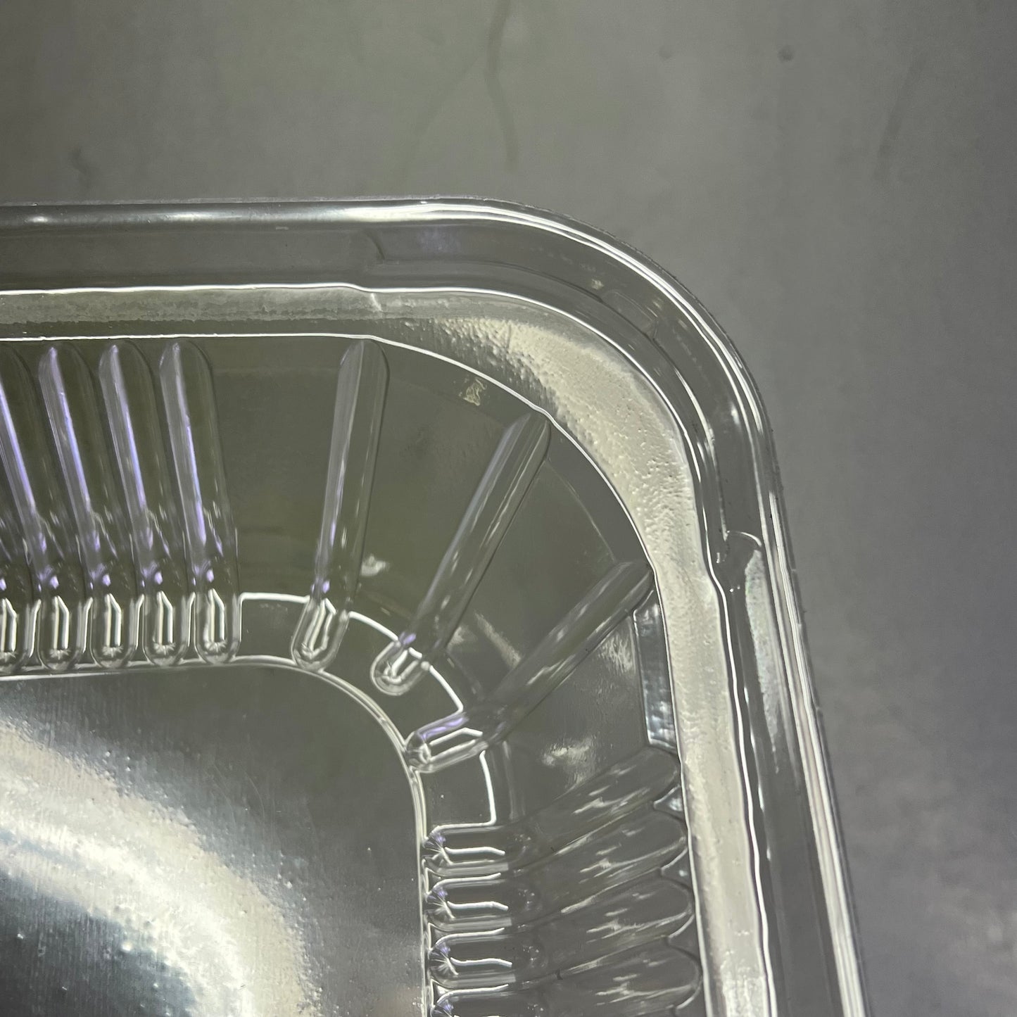 ZA@ WESTERN PLASTICS  (100 PACK) Disposable Half Steam Dome Lid Clear 5132DL