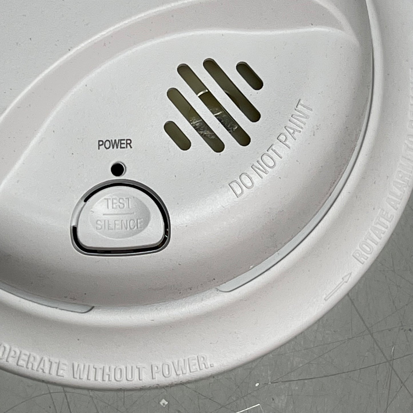 FIRST LINE Interconnect Hardwire Smoke Alarm W/ 10 Year Battery Backup SMI105-AC