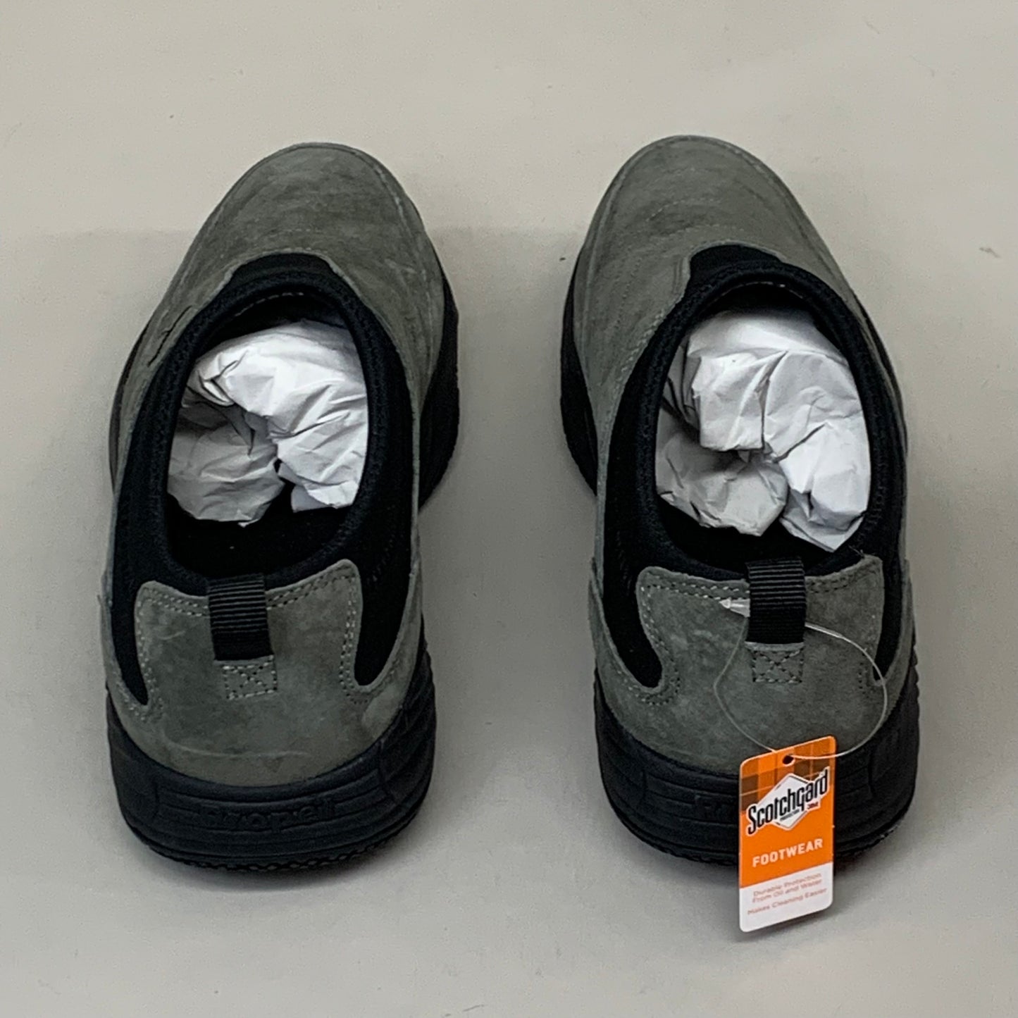 PROPET Wash & Wear Slip-On II Shoes M(B) Women's SZ 6.5 SR Pewter Suede W3851SPWM-06H