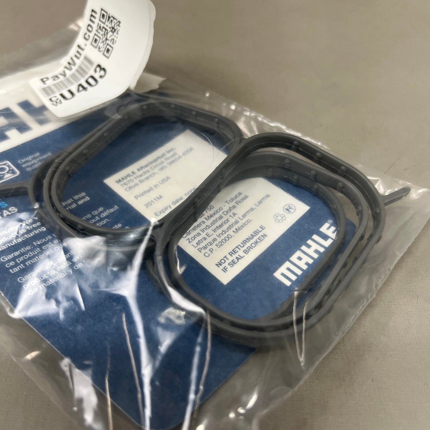 MAHLE Plenum Gasket For Kia & Hyundai MS19738