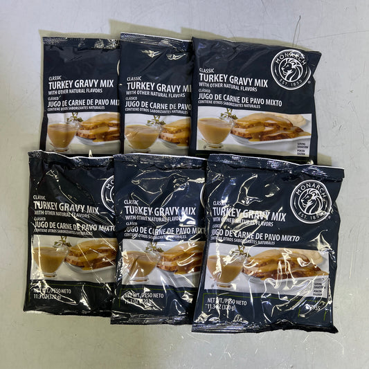 ZA@ ZA@ MONARCH (6 PACK) Turkey Gravy Mix 11.3 Oz BB 06/25