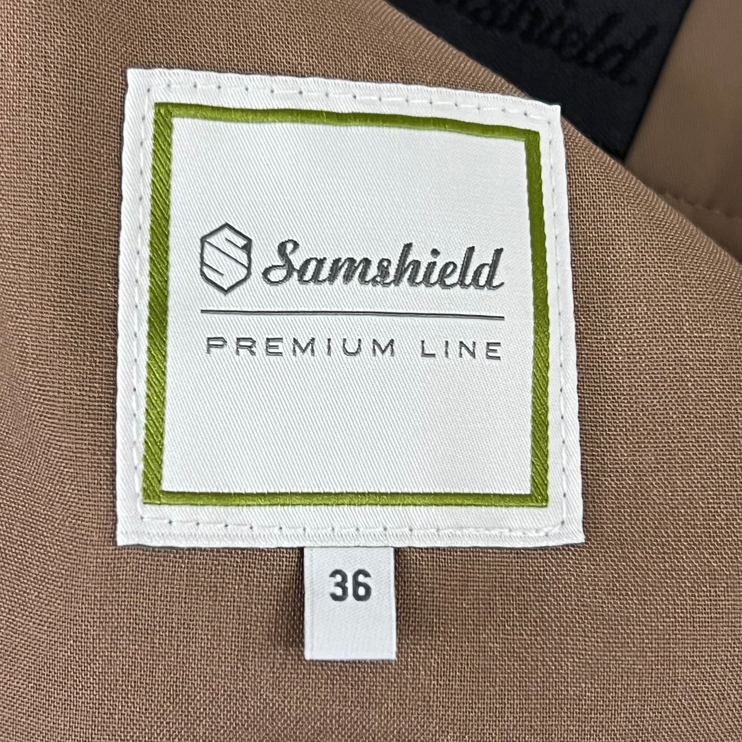 SAMSHIELD Delice Flower Equestrian Pants Women's Sz US 26, UK 8, FR 36 Camel