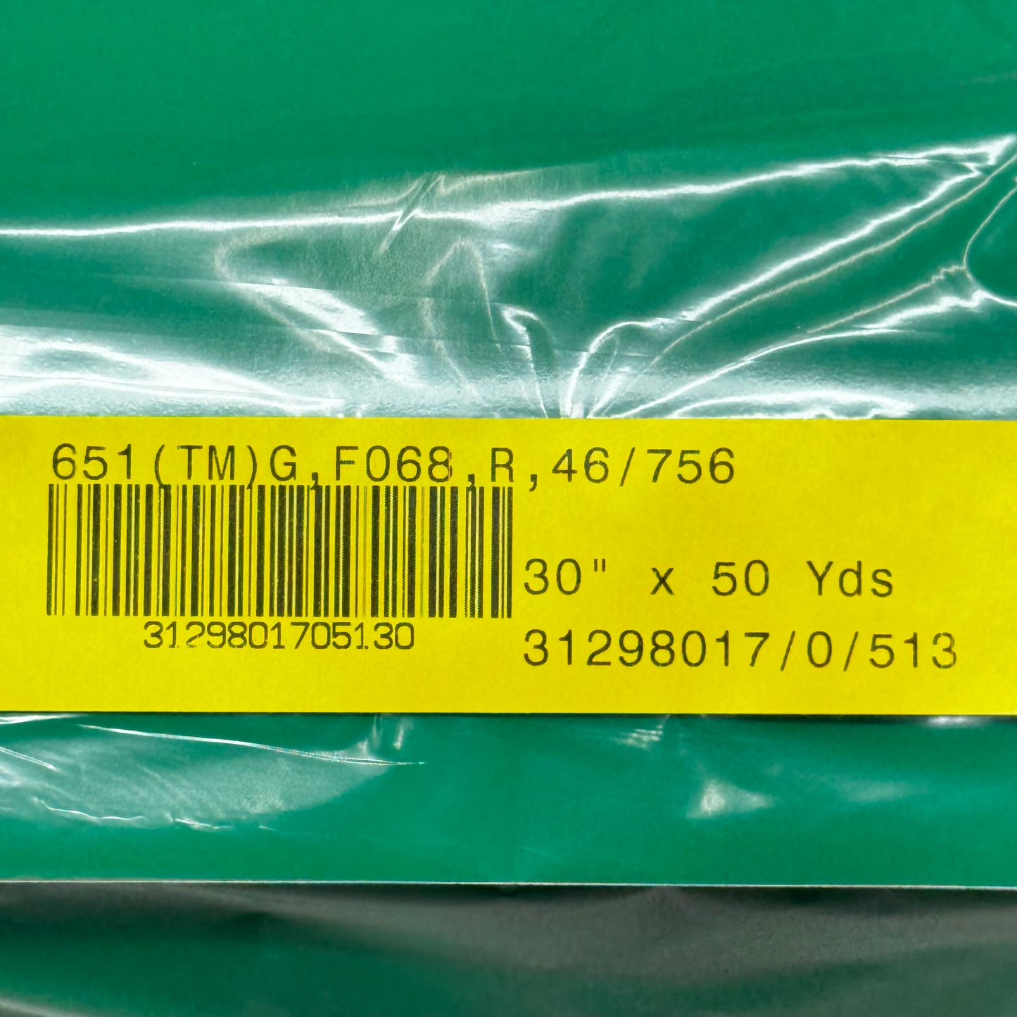 ORAFOL 651 Permanent Vinyl IntermediateCal 30"X50Yds Grass Green 651(TM)G-068NP