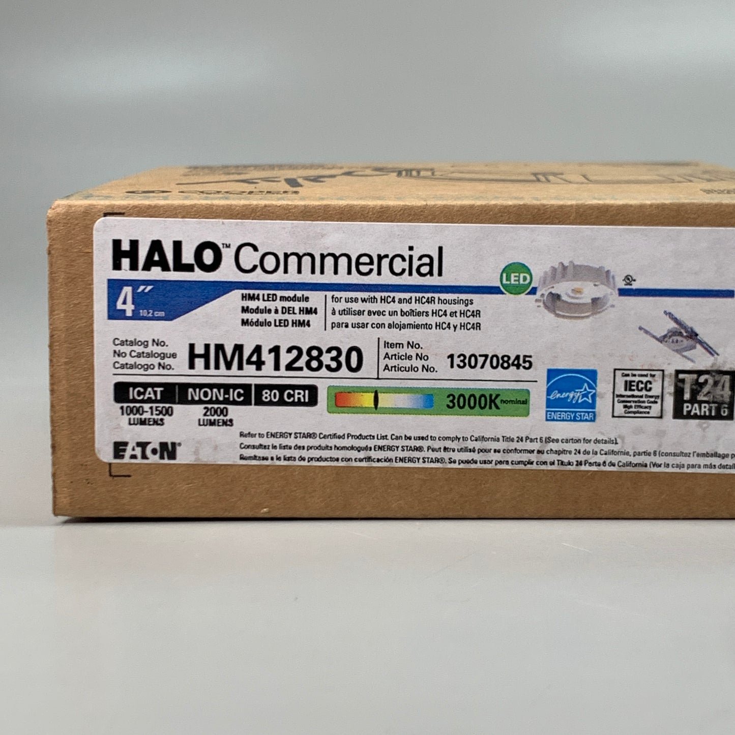 HALO COMMERCIAL 4" LED Module White HM412830 (New)