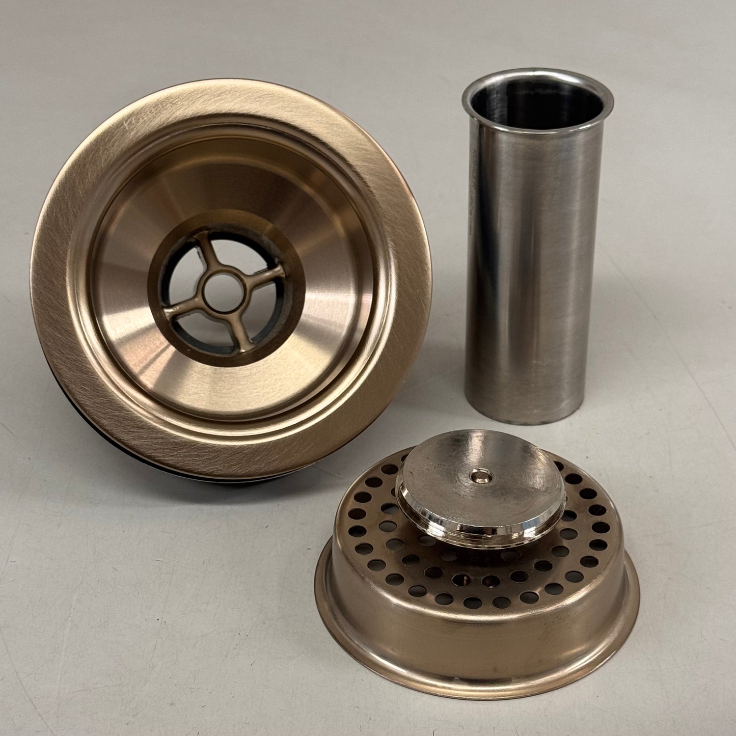 KOHLER Duostrainer Sink Strainer Vibrant Brushed Bronze 8801-BV