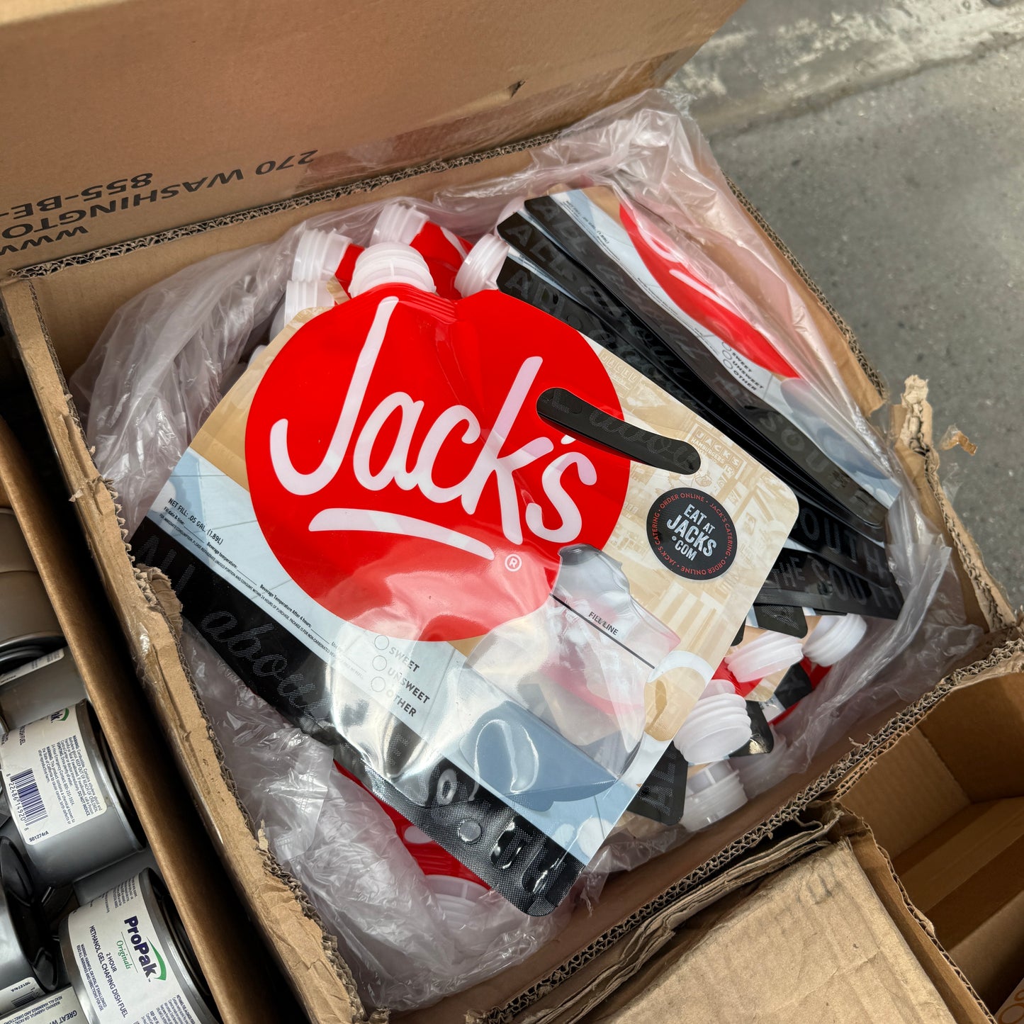 ZA@ Pallet of Plastic Bags, Chafing Dish Fuel, Expired Covid Tests, Table Top, Salvation Army Blanket & MORE! (AS-IS)