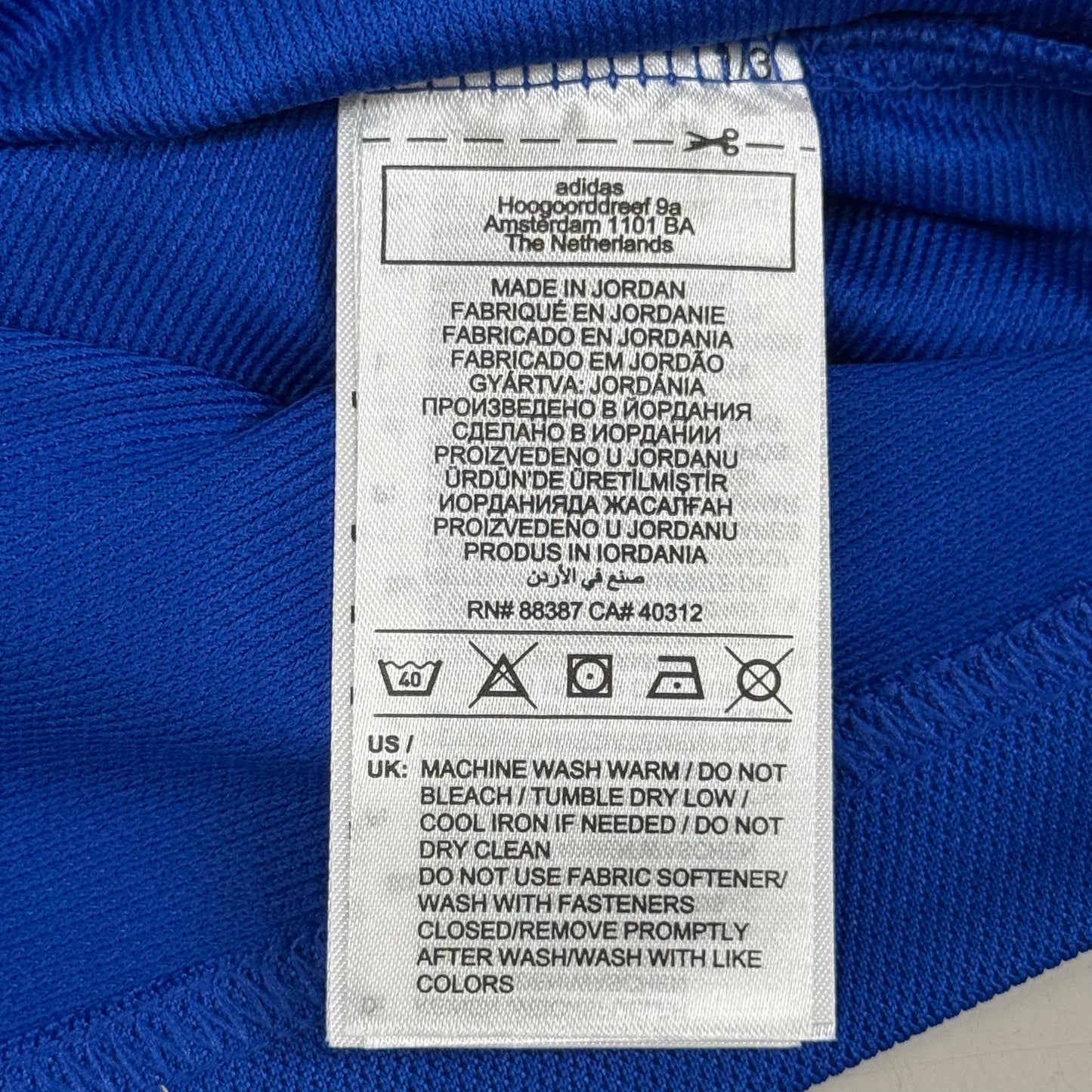 ADIDAS Basic Sport A430 Golf Polo Shirt men's SZ 2XL Collegiate Royal IB7348