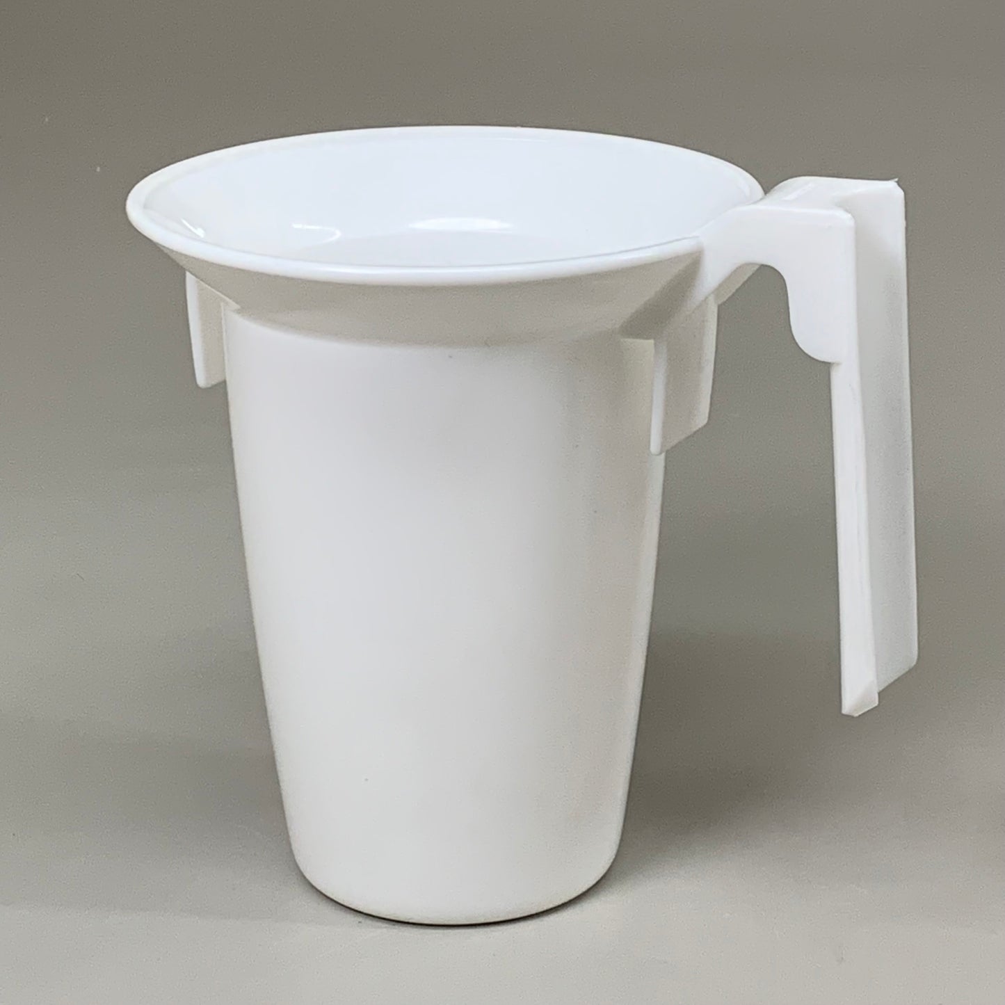 ZA@ VALUE PLUS (12 PACK) Toilet Bowl Caddy Holds Variety of Toilet Mops White Damaged Packaging