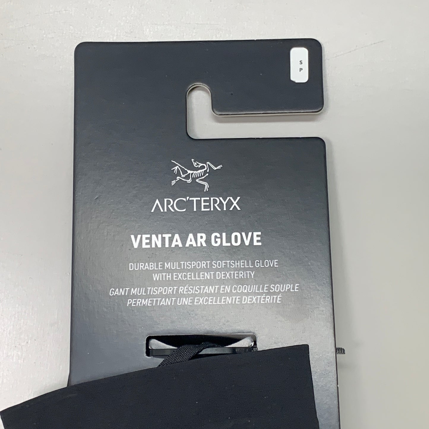 ARC’TERYX Fleece Venta AR Glove All Round Fitted Unisex Sz S Black X000006750