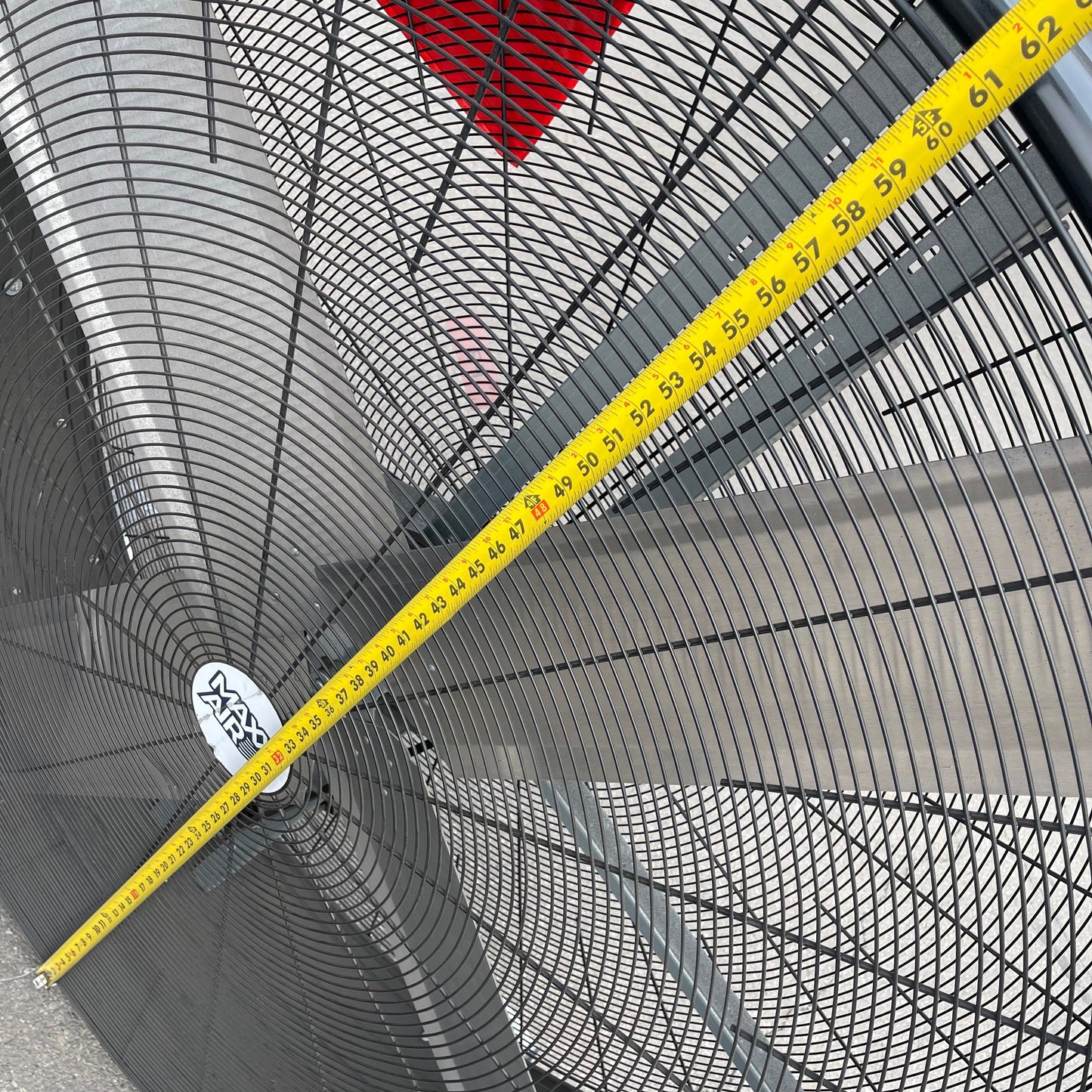 Z@ VENTAMATIC Maxx Air Belt Drive Barrel Fan 60” BF60BDBLKP-4 (New)