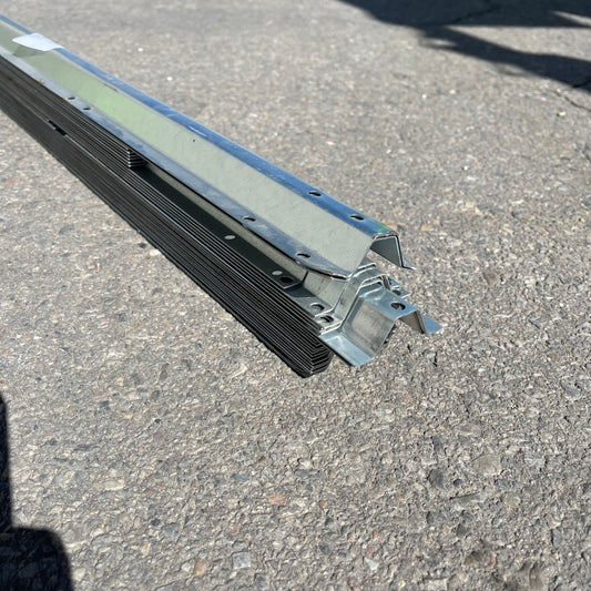 UNBRANDED Fence/Sign Posts 78” ~63 lbs ALUMINUM