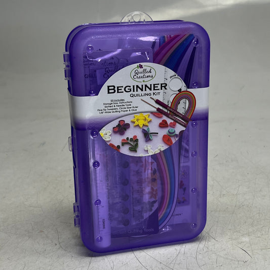BEGINNER Quilling Beginner Kit 9" x 5" x 2" Box Size, 465351