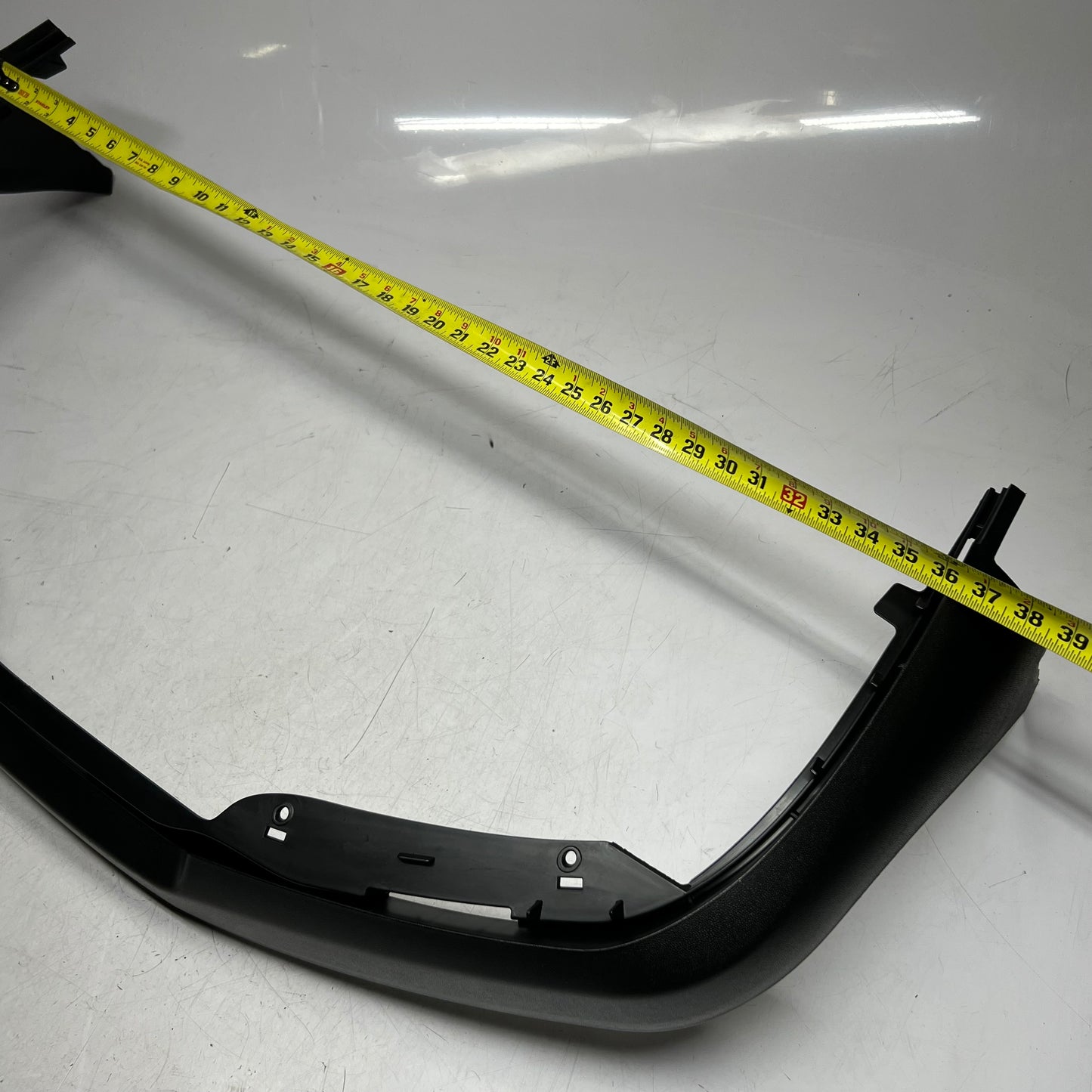 CLUB CAR Fascia Front 37"L x 14"W Black 47589917001