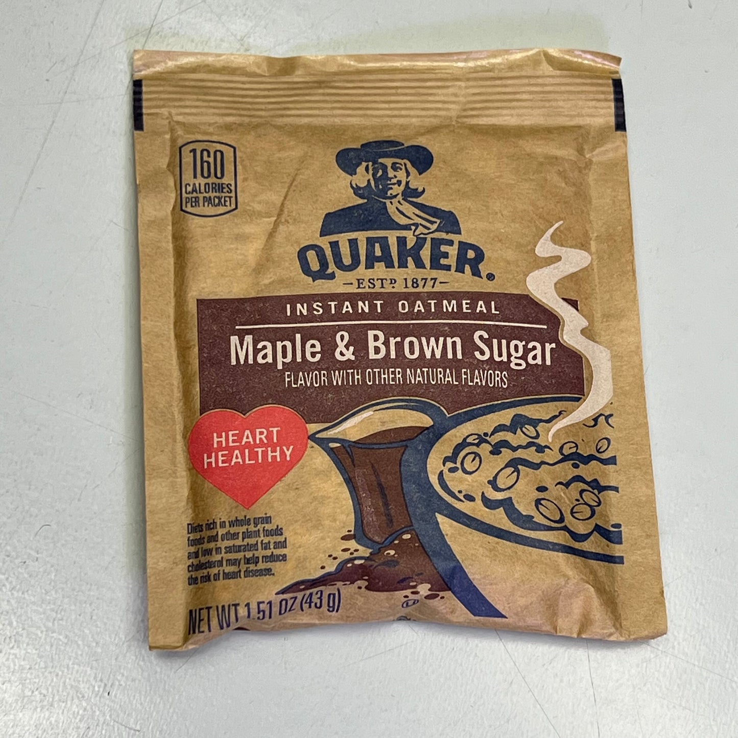 QUAKER (64 COUNT) Instant Oatmeal Variety Box 1.51 Oz 31682 BB 05/26