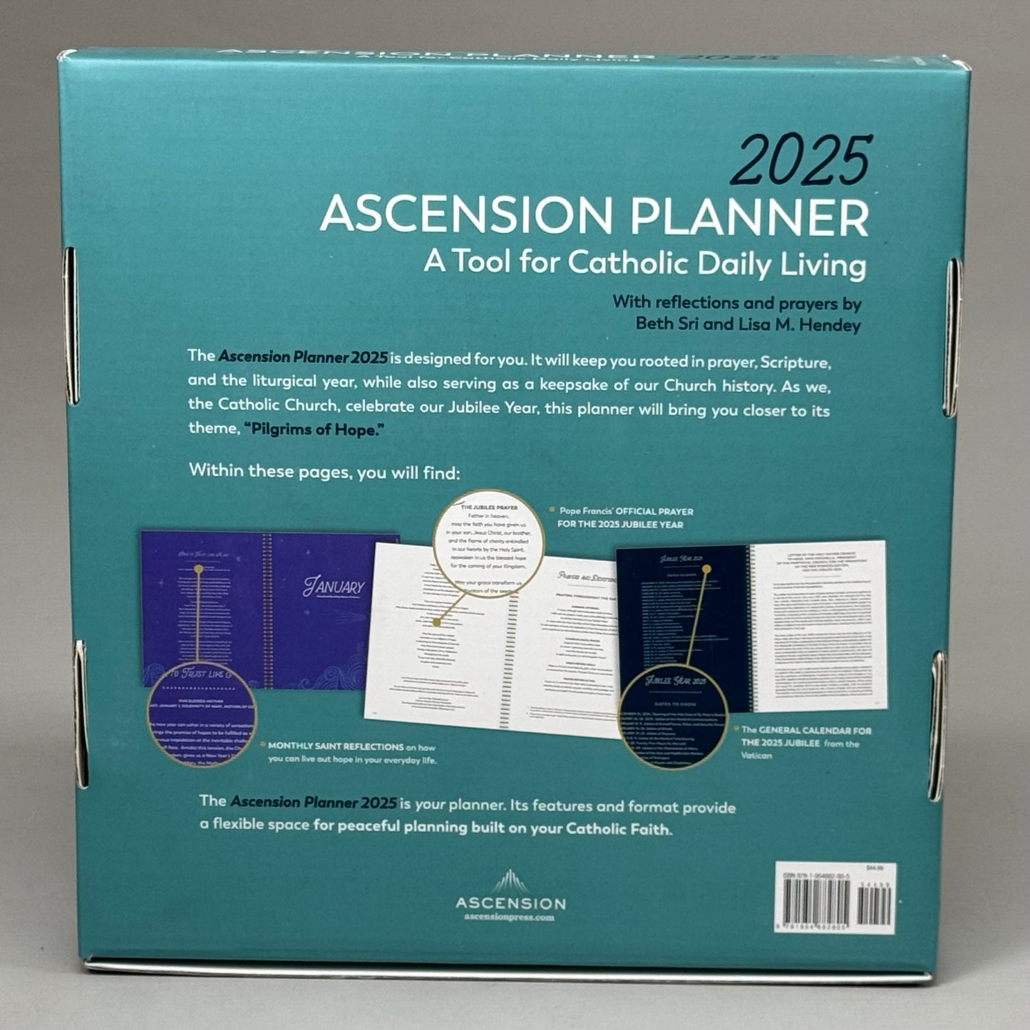 ASCENSION 2025 Year of Hope Planner January-December (New)