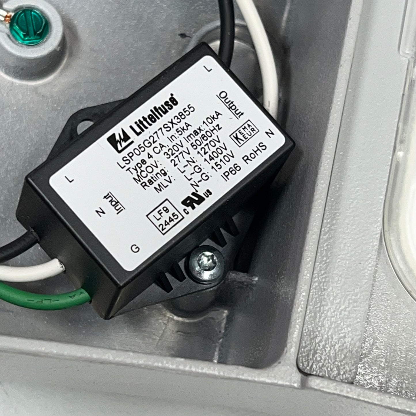 COOPER LIGHTING Archeon Contemporary Series Street Light 160 24000 L 4000 K