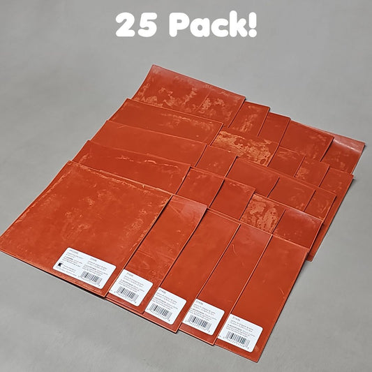 KEENEY Plumb Pak Rubber Packing Sheet 25-Pk 6 x 6 x 1/16" PP25546 (New)