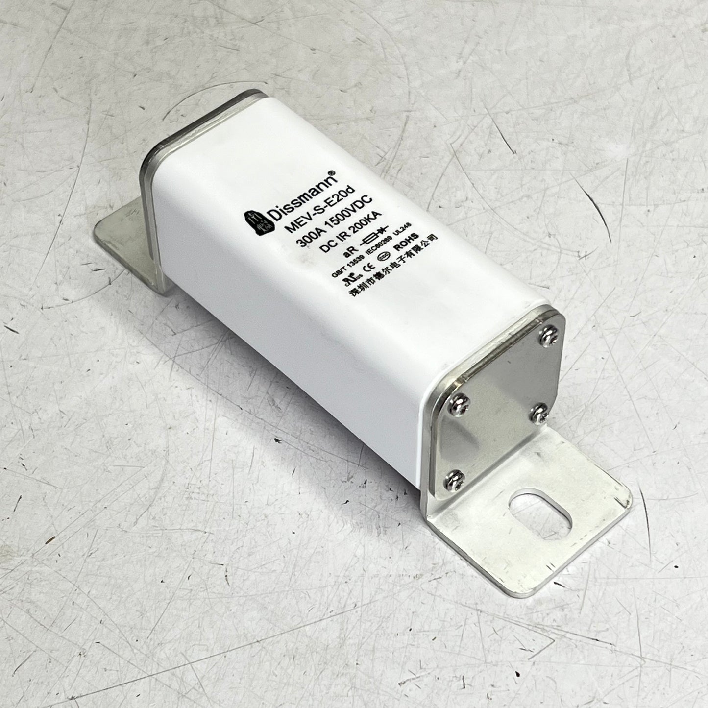 DISSAMANN High Voltage Ceramic Square Fuse for Ev Charger 300A MEV-S-E20D