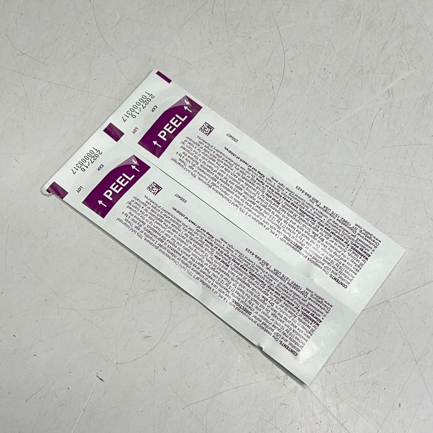 PDI (50 PACK) Prevantics Premoistened Swabsticks 2 Sided S40750 BB 10/27