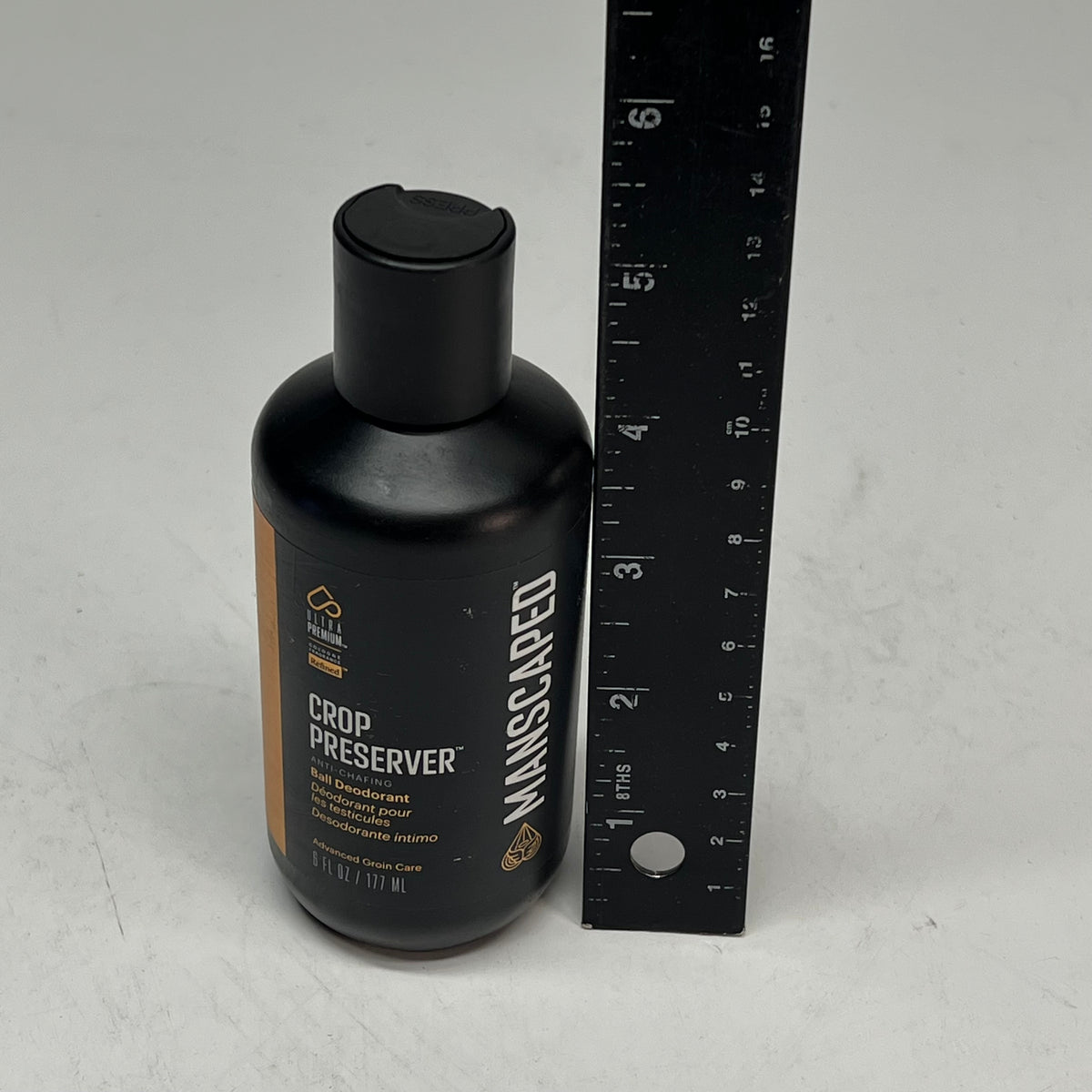 MANSCAPED (3 PACK) Crop Preserver Ball Deodorant Soothing Aloe 6 Fl Oz