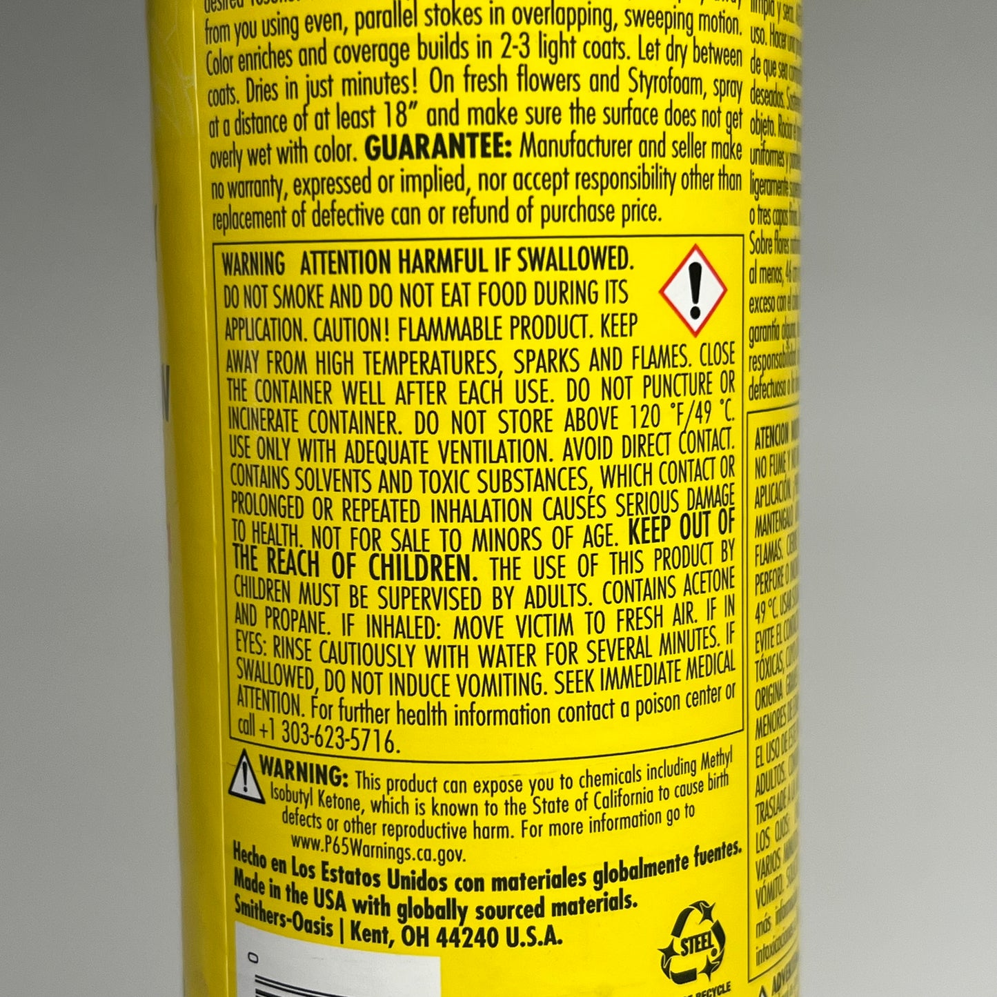 DESIGN MASTER (2 PACK) Colortool Spray Versatile Surface Color 12 Oz Yellow 736