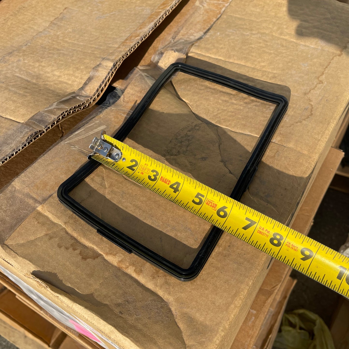 ZA@ Pallet of JASPER RUBBER Rectangle Gaskets 9"x6" 002652237 (AS-IS)(A)