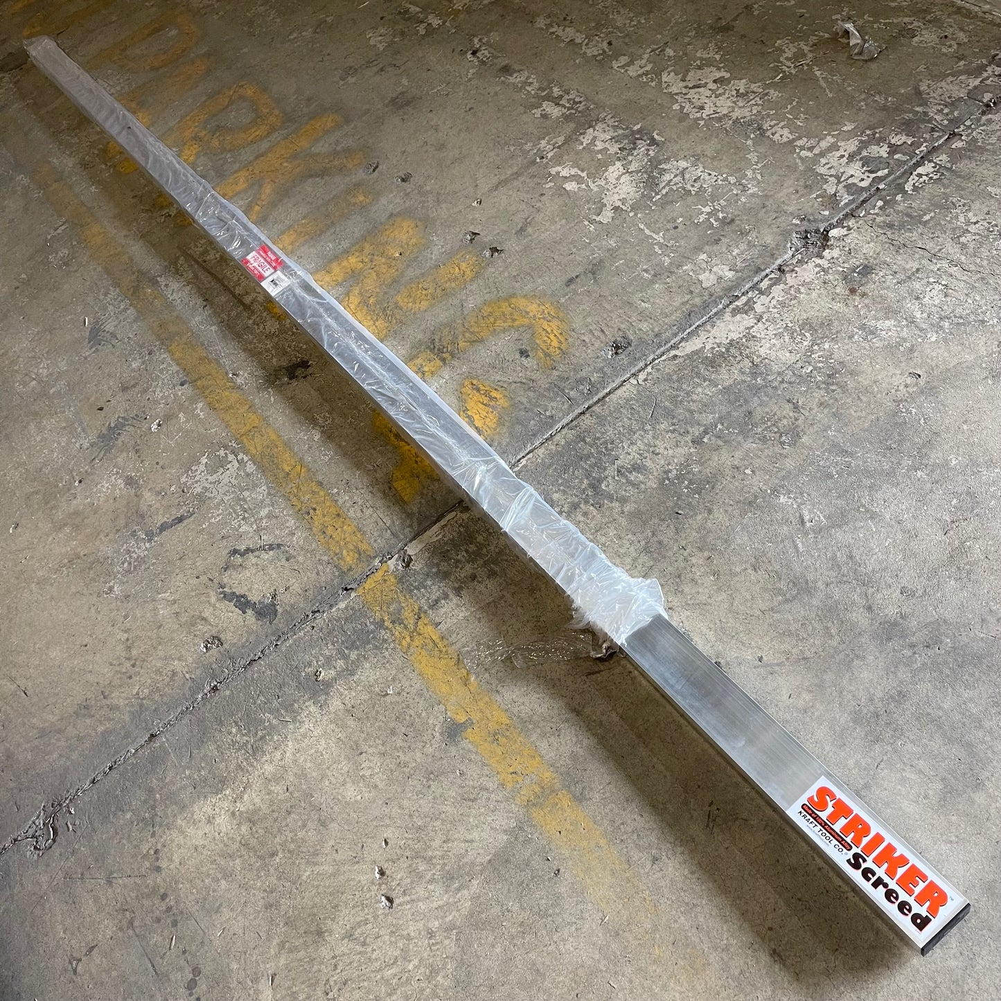 KRAFT TOOL CO. Striker Screed 168”x3-1/2”x1-1/2” ALUMINUM CC612AL