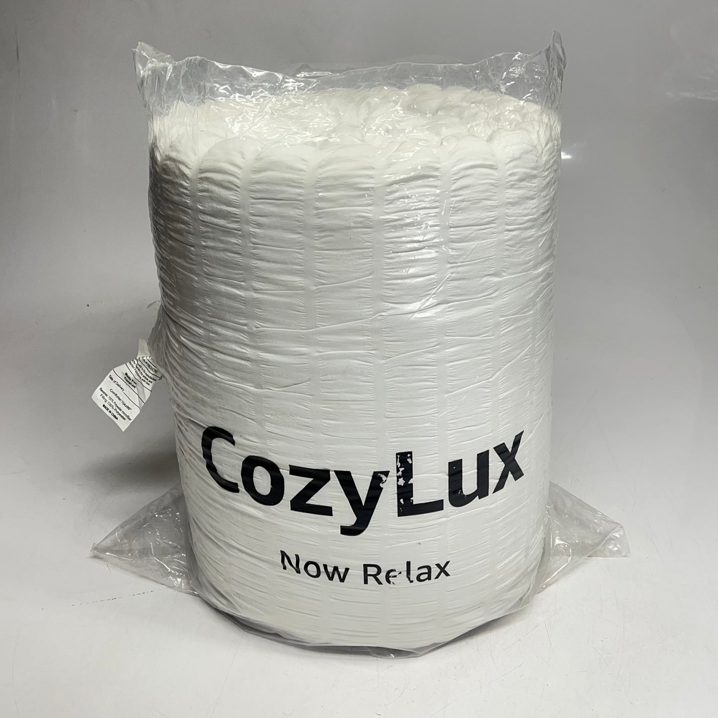 COZYLUX All Season Down Alternative Comforter 104x96" Cal King/King White
