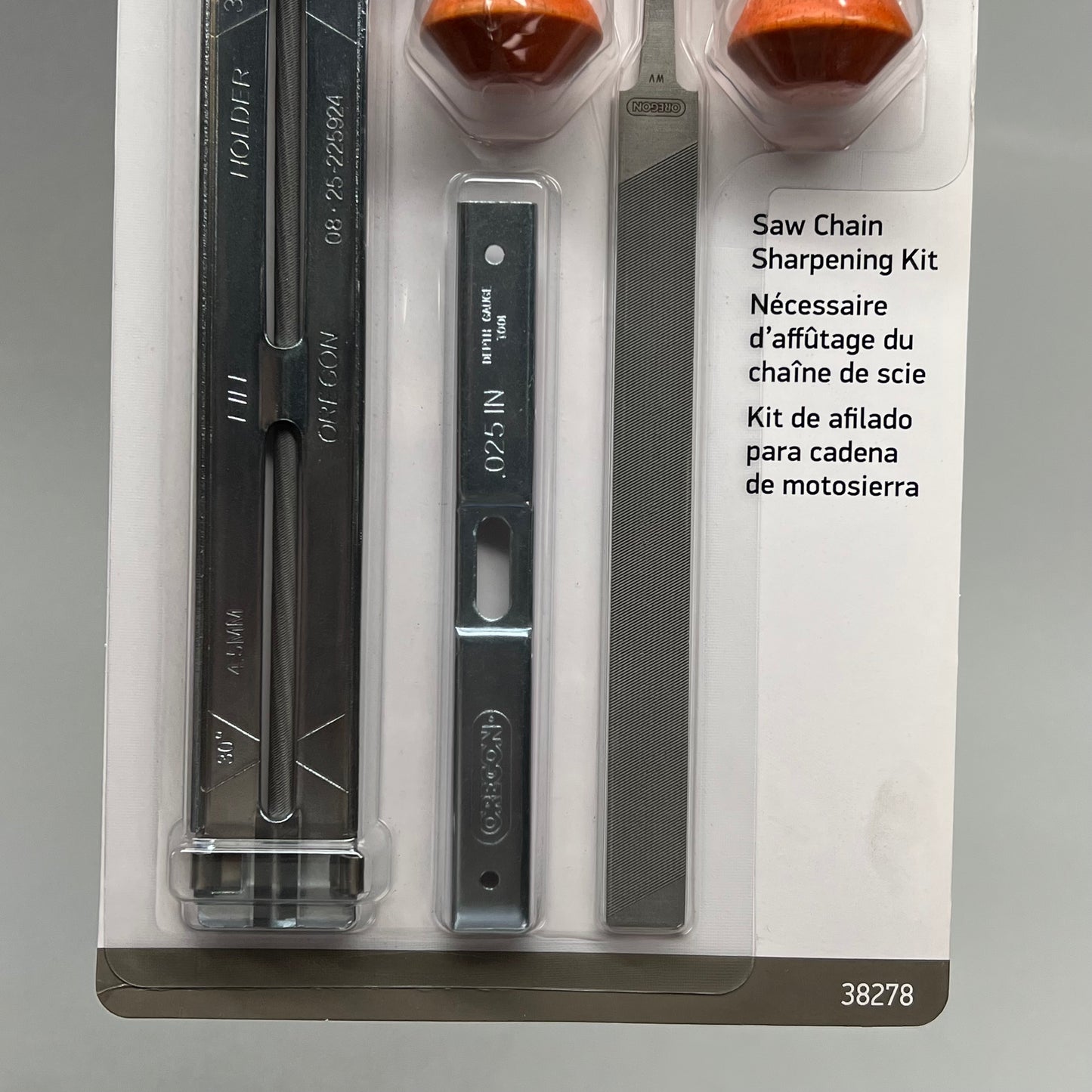 OREGON  Chain Sharpening Kit W/ Needed Components 4.5mm Wood/Silver 38278