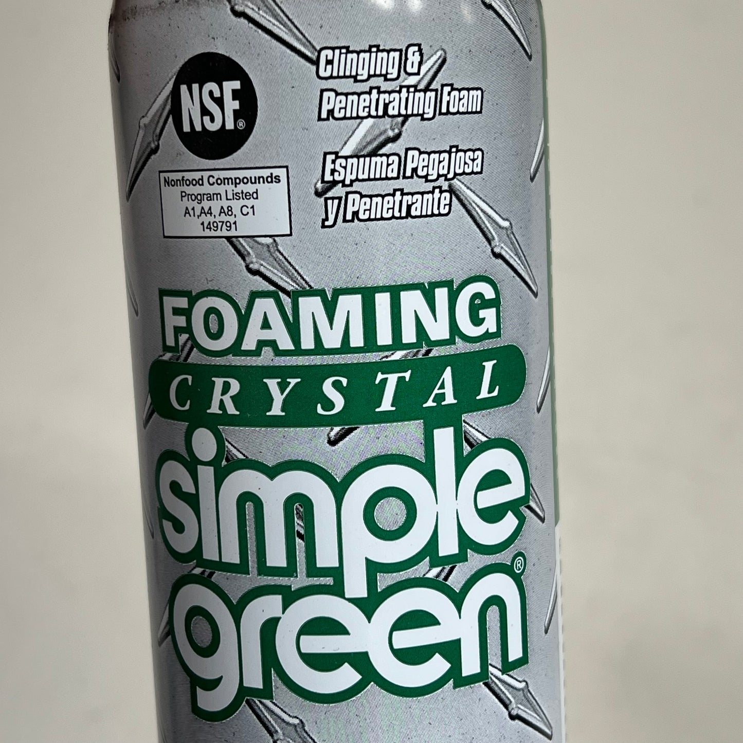 ZA@ SIMPLE GREEN (3 PACK) Foaming Crystal Cleaner/degreaser Aerosol 20oz 0610001219010