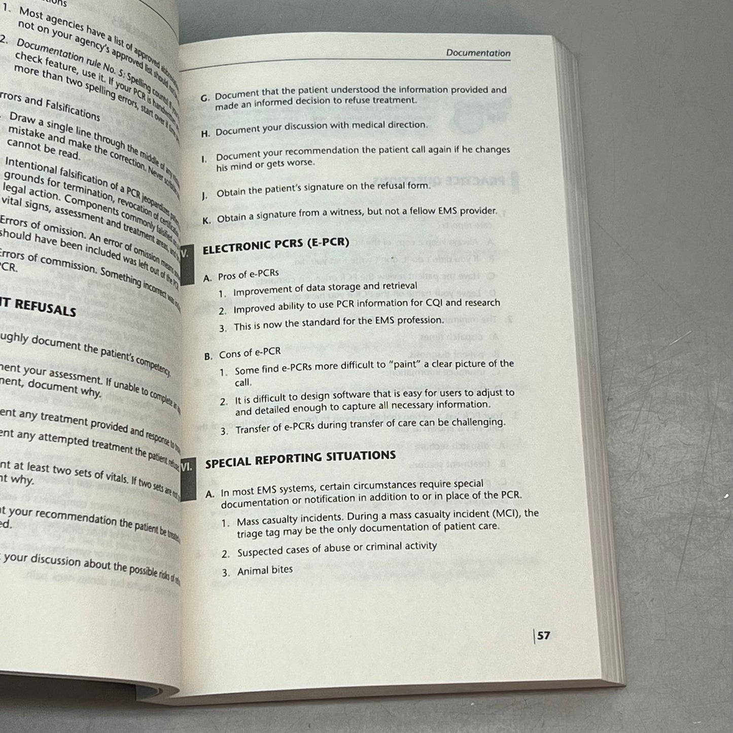 EMT PREPERATION CRASH COURSE  2nd Edition Paperback By Christopher Coughlin Ph.D