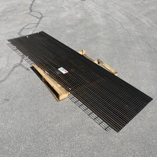ZA@ Pallet of MCNICHOL’S Welded Bar Grating Galvanized Steel (AS-IS)