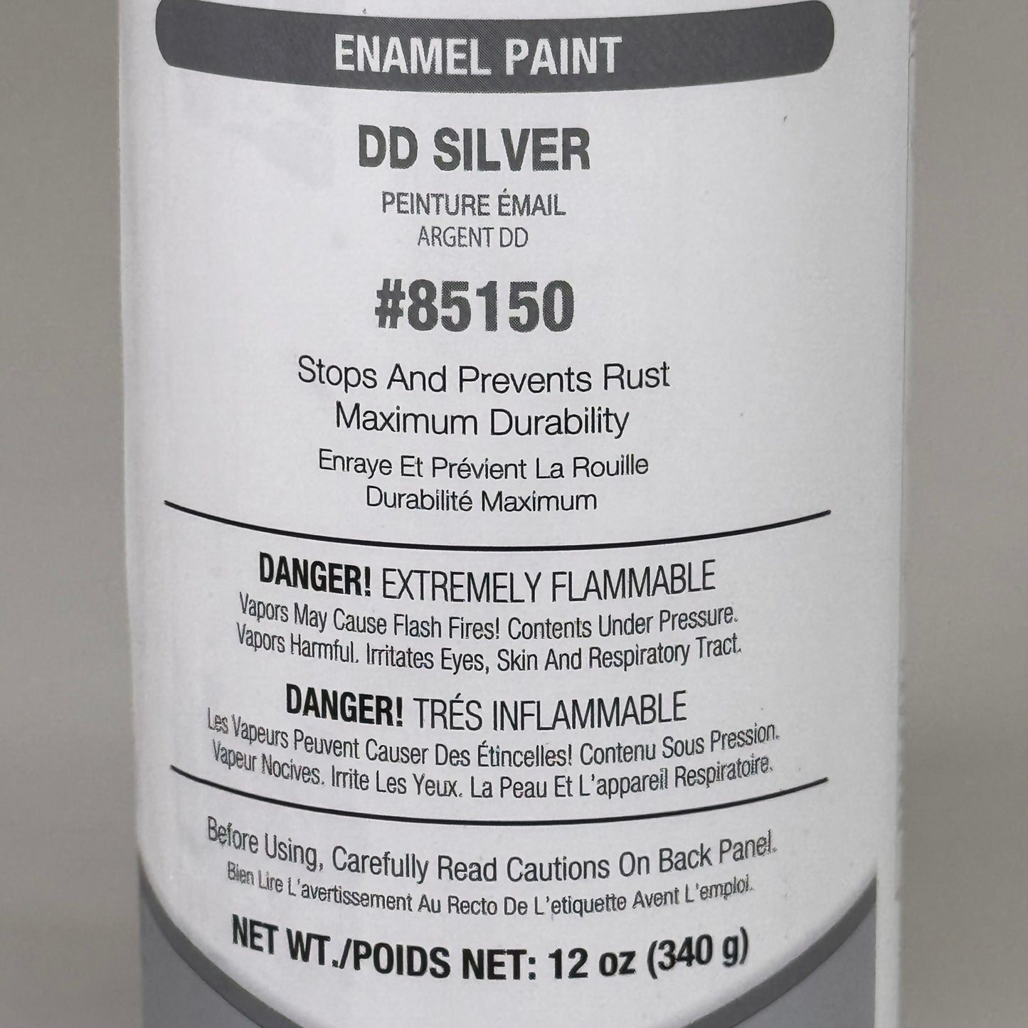 IMPERIAL (2 PACK) EcoSafe Gloss Enamel Paint Acrylic Base DD Silver 12 oz 85150