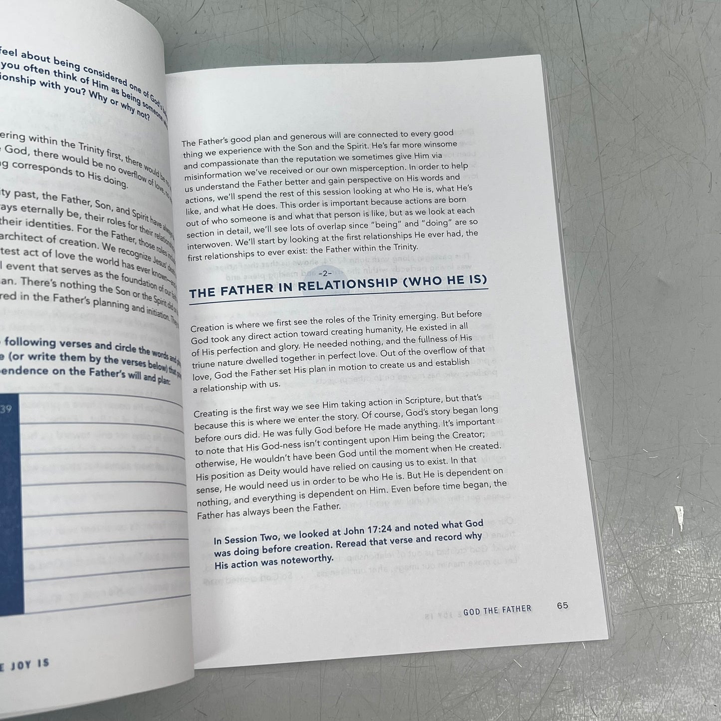 HE'S WHERE THE JOY IS  Teen Bible Study Paperback Book By Tara-Leigh Cobble