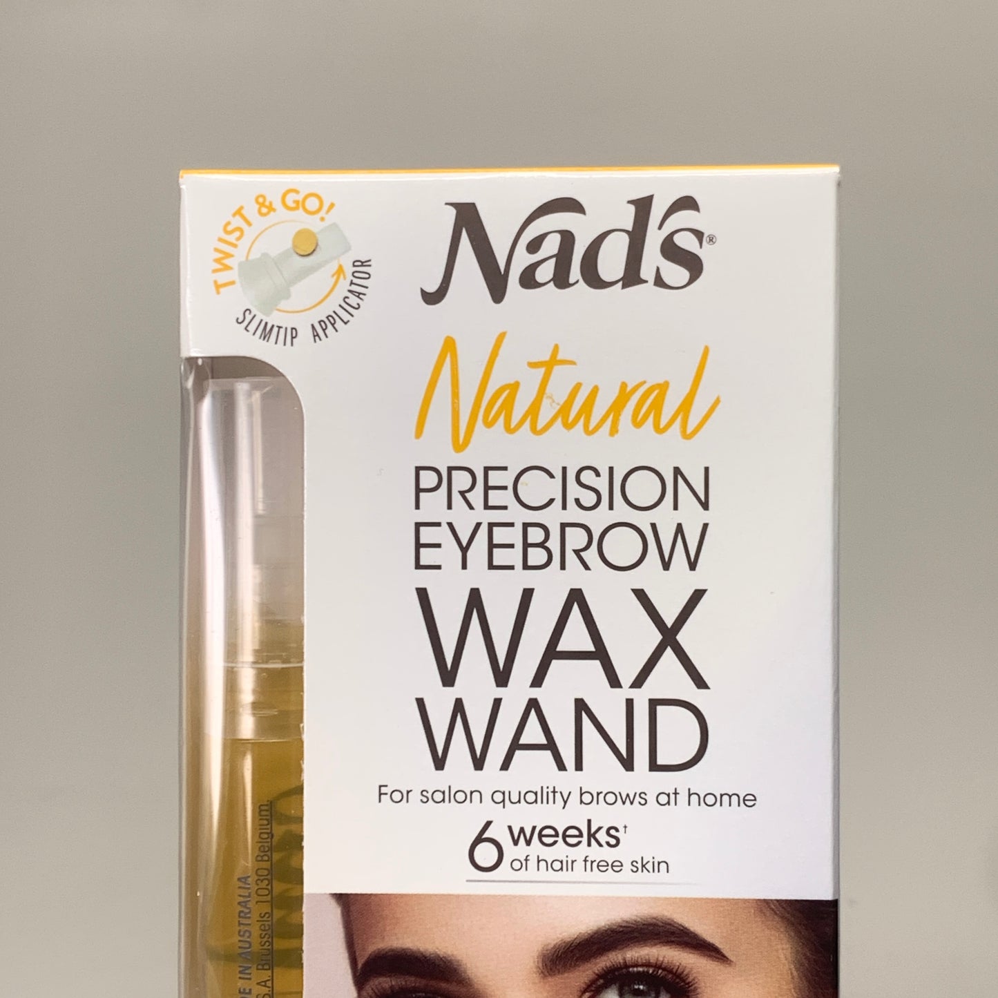 NADS 3 PK Natural Precision Eyebrow Wand Waxing Kit 0.2oz 6877EN06