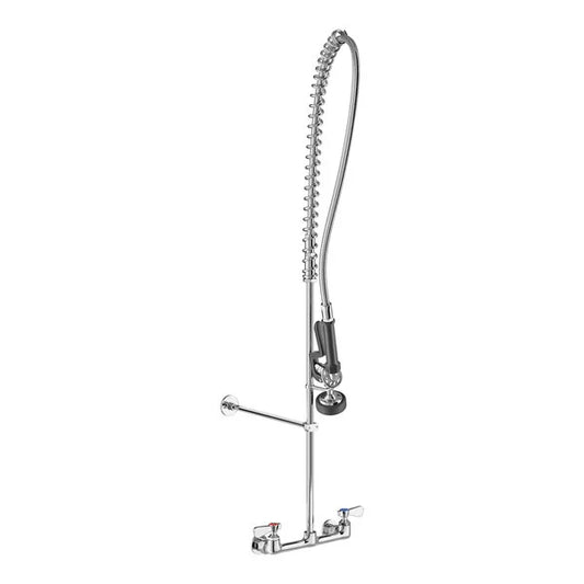 REGENCY 1.15 GPM Wall Mount 8" Center Pre-Rinse Faucet 600PRW8X