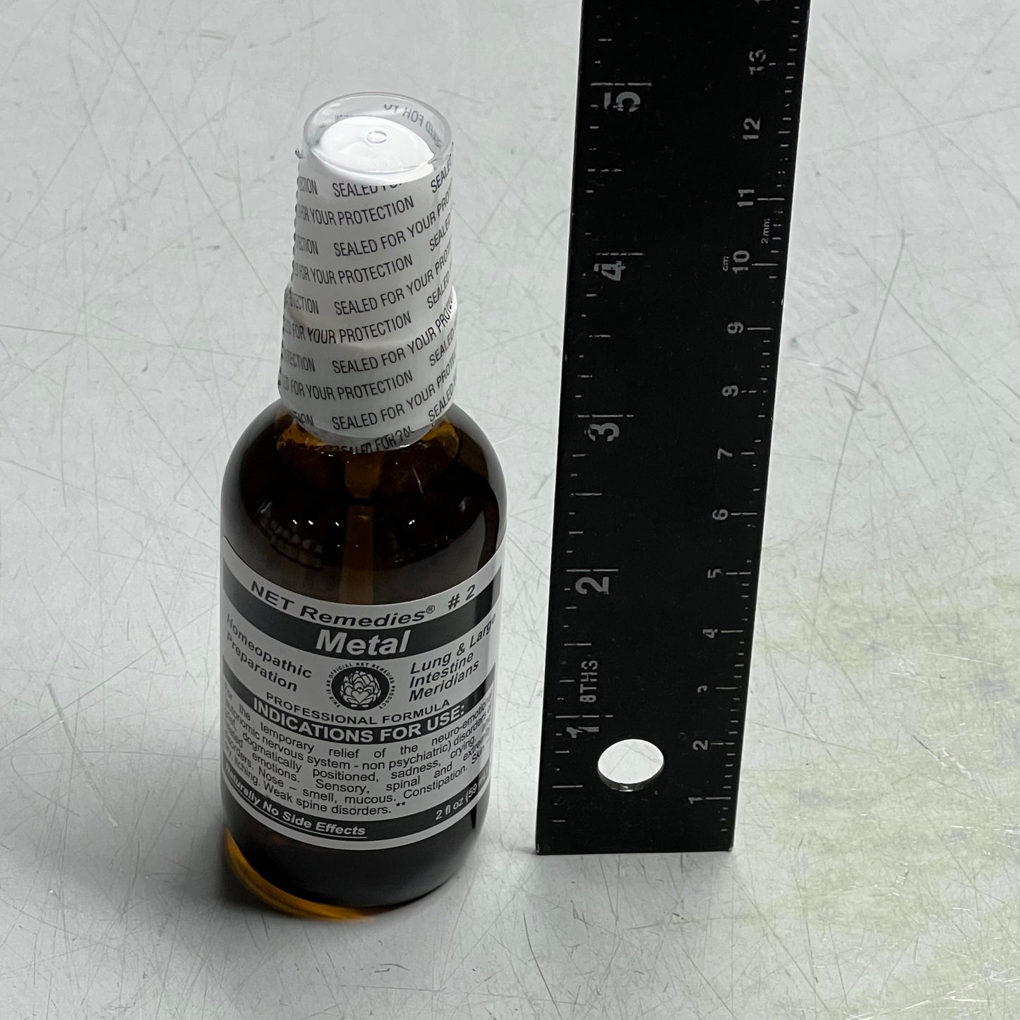 ZA@ NET REMEDIES (10 Pack) Metal #2 Lung & Large Intestine Meridians Homeopathic Preparation 2 fl oz I